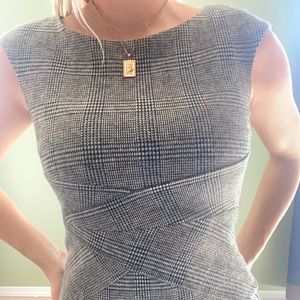 Le Chateau Brown Professional Office Dress